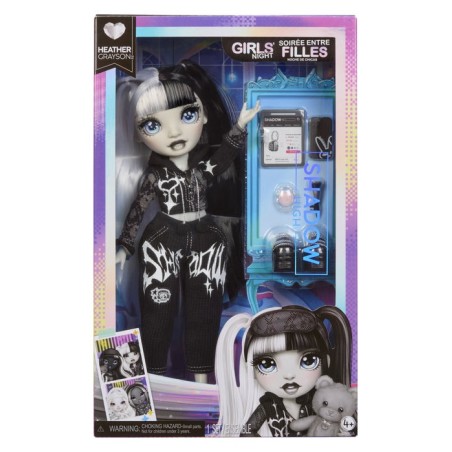 Muñeca heather fashion doll girls night shadow high