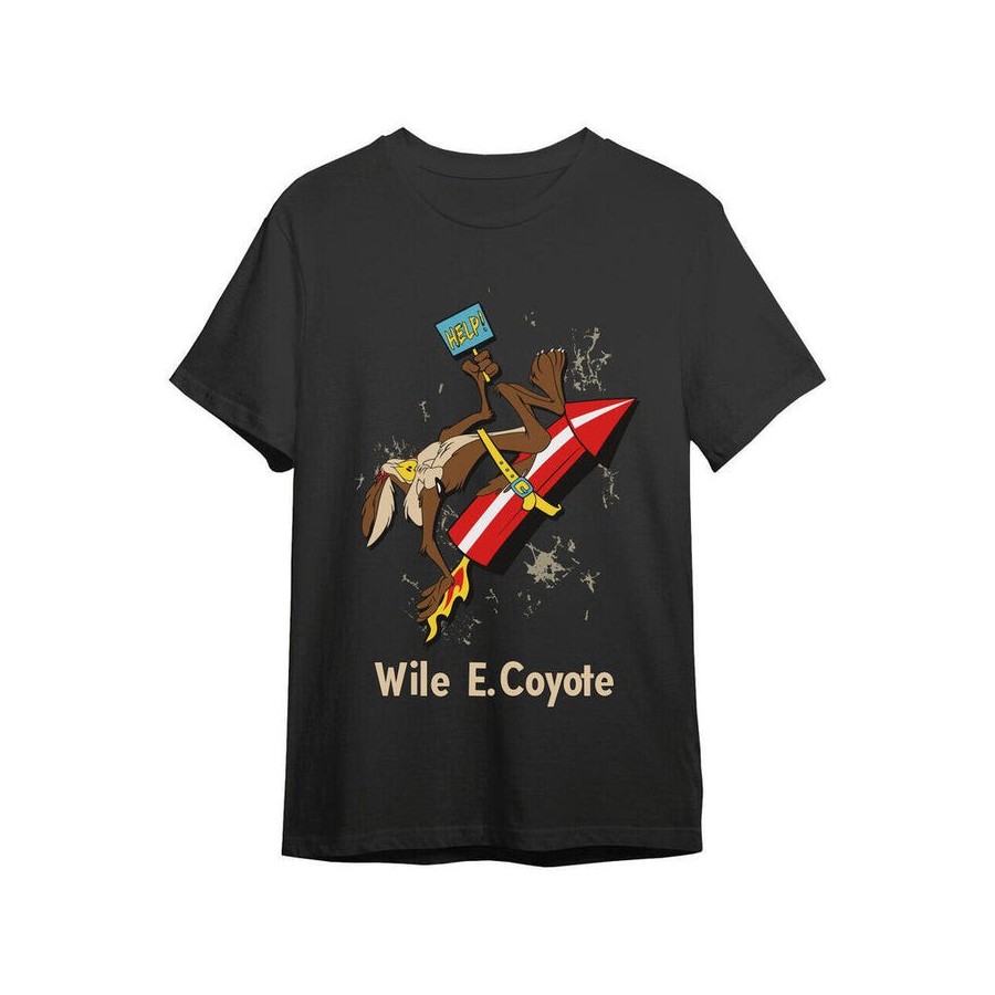Camiseta coyote cohete looney tunes adulto talla l