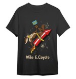 Camiseta coyote cohete looney tunes adulto talla l