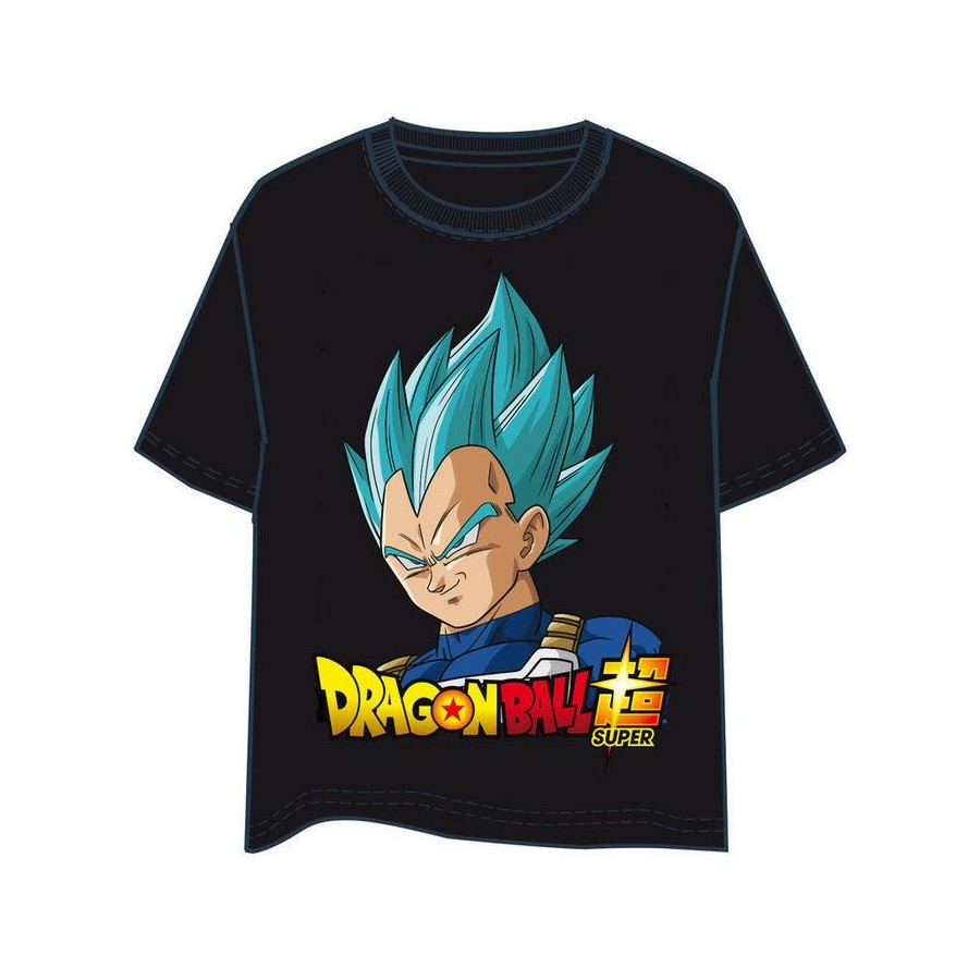 Camiseta vegeta super saiyan blue dragon ball adulto talla 2xl