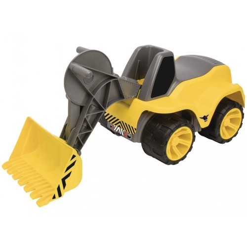 Big big-power-worker maxi-loader, vehículo para niños amarillo / gris