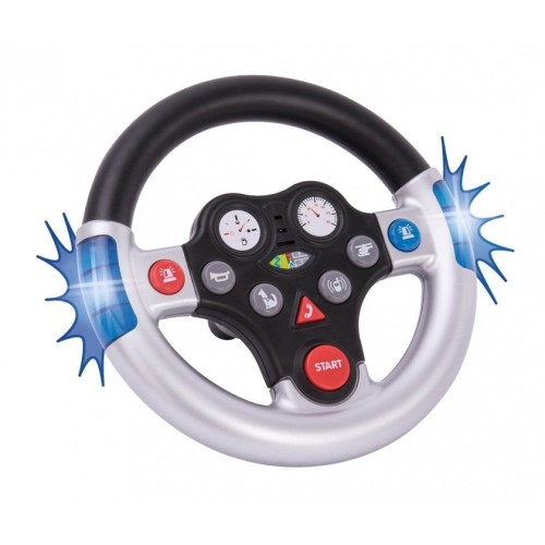 Big volante para correpasillo grande bobby car rescue sound wheel