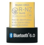 Usb wifi tp-link ub6a adaptador nano bluetooth 6.0 antena interna negro