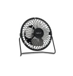 Avant ventilador de mesa usb de 10cm - cable 1m - negro