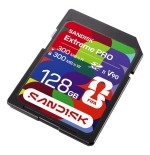 Sandisk extreme pro fifa world cup 2026 edition tarjeta de memoria flash 128 gb video class v90 / uhs-ii sdxc uhs-ii