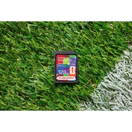 Sandisk extreme pro fifa world cup 2026 edition tarjeta de memoria flash 128 gb video class v90 / uhs-ii sdxc uhs-ii