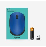 Logitech m171 ratón inalambrico azul 910-004640