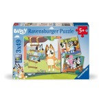 Ravensburger kinderpuzzle bluey - erinnerungen schaffen (3x 49 teile) 12004378