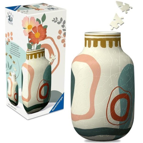 Ravensburger 3d puzzle vase organic beige 12008074