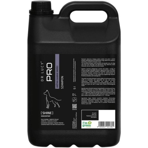 Dr lucy shine short hair - champú para perros - 5 l