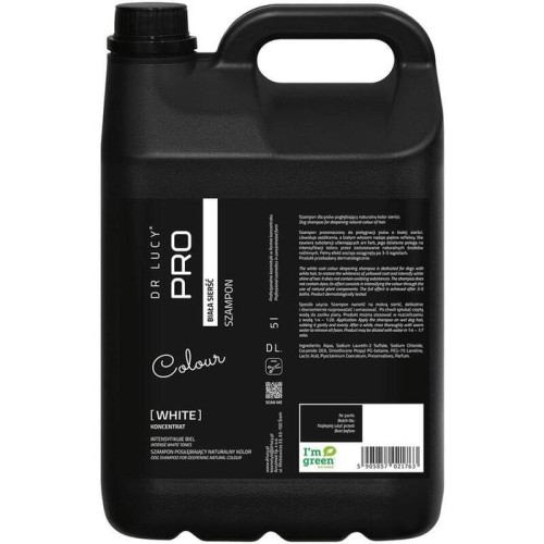 Dr lucy white pelaje blanco - champú para perros - 5 l