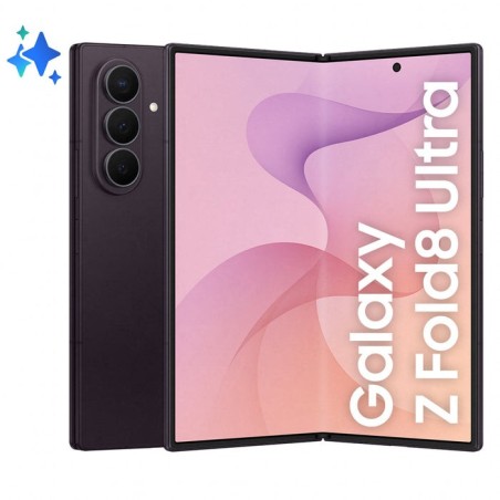 Tablet samsung galaxy z fold8 ultra f976b 5g 12gb ram 512gb - violet shadow