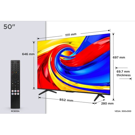 Televisor qled 50 cali 50p7l