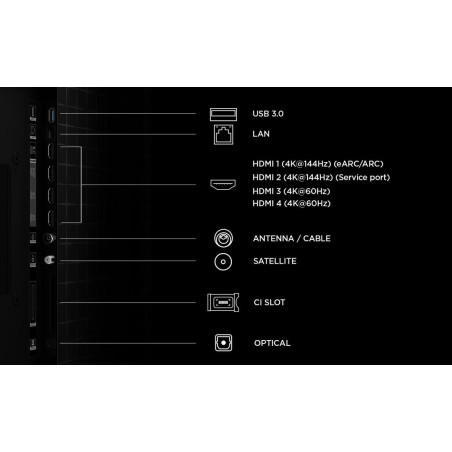 Televisor qled 65 cali 65a400