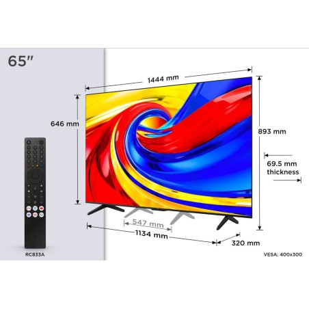 Televisor qled 65 cali 65p7l