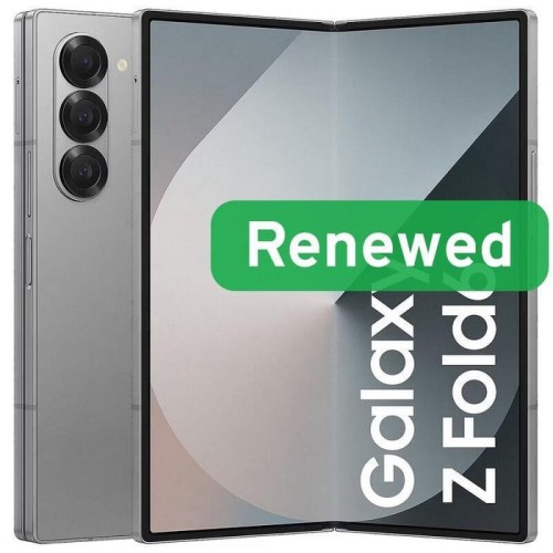Smartphone reacondicionado samsung grade b  galaxy z fold 6  256 gb  silver shadow  5g  n