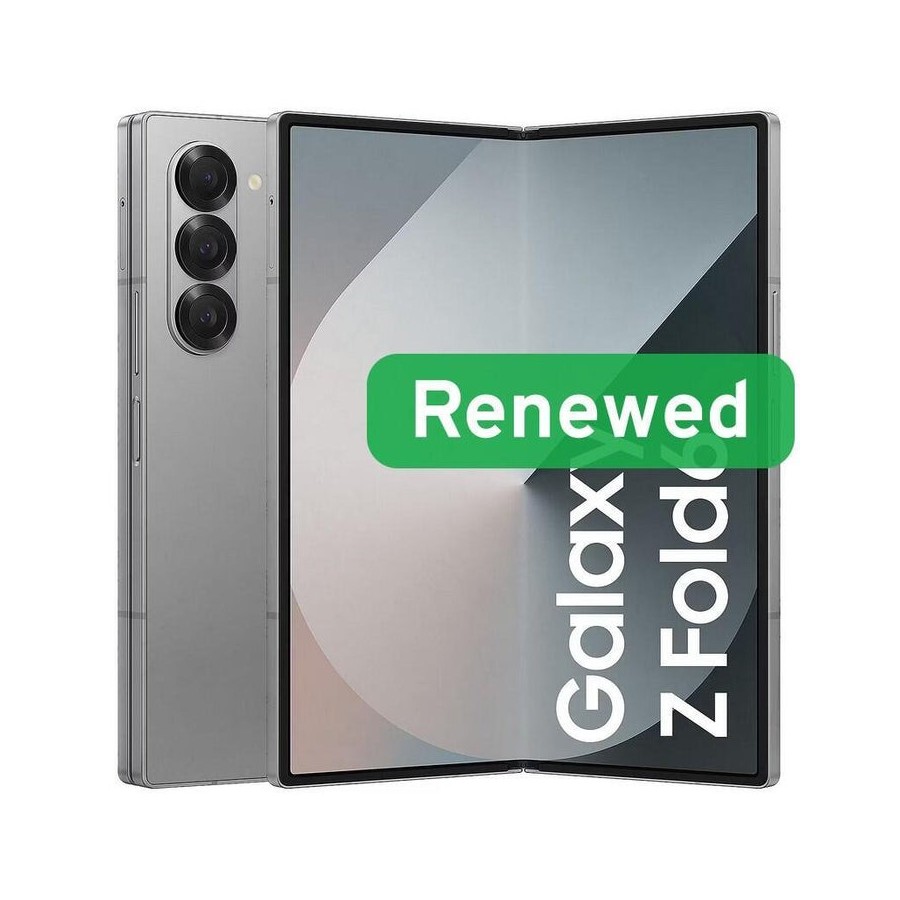 Smartphone reacondicionado samsung grade b  galaxy z fold 6  256 gb  silver shadow  5g  n
