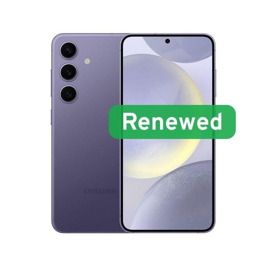 Smartphone reacondicionado samsung renewed  grade b  galaxy s24+  256 gb  cobalt violet  5g  o