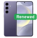 Smartphone reacondicionado samsung renewed  grade b  galaxy s24+  256 gb  cobalt violet  5g  o