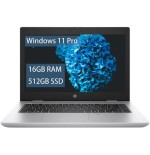 Portatil reacondicionado hp probook 640 g5 i5-8265u 16 gb 512gb ssd 14" w11pro instalado teclado español 1 año de garantia