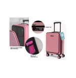 Lagart trolley de cabina rígido 20" con compartimento para portátil 55 x 34 x 25 cm