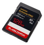 Sandisk extreme pro tarjeta de memoria flash 128 gb video class v60 / uhs-ii sdxc uhs-ii