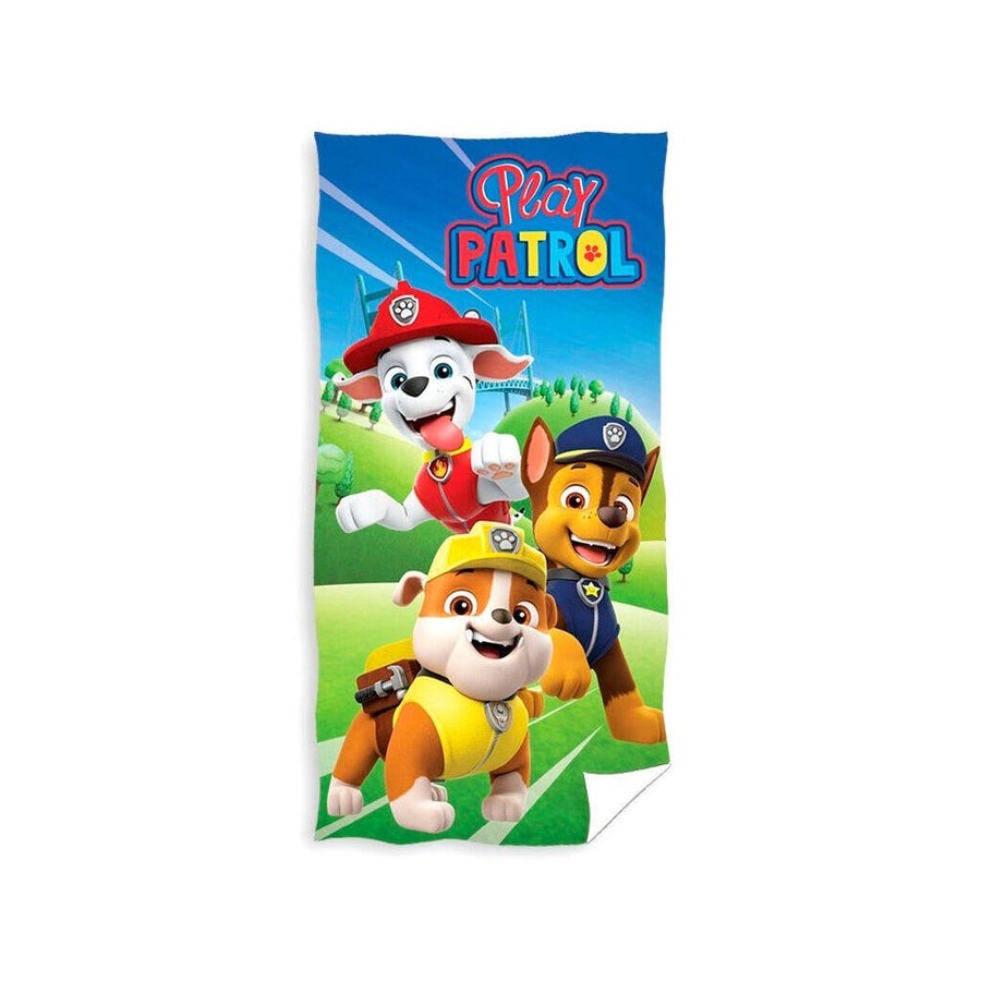 Toalla patrulla canina paw patrol microfibra
