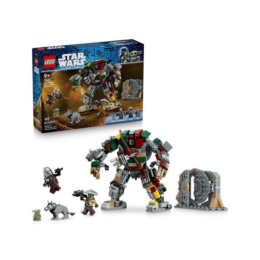 Lego 75451 star wars showdown mit dem wächterdroiden am huttenpalast 75451