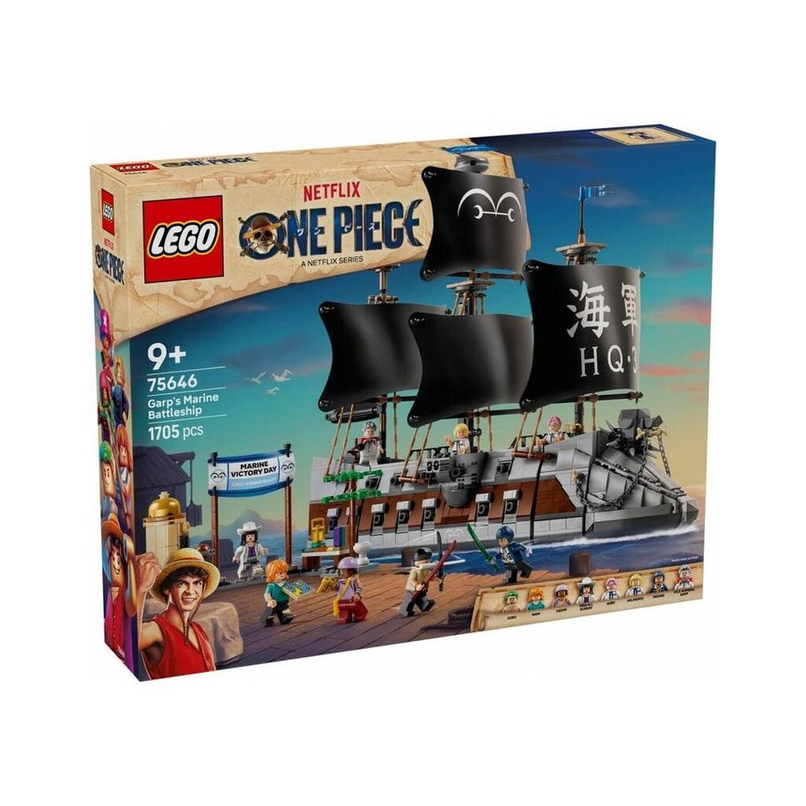 Lego 75646 one piece garps marineschlachtschiff 75646
