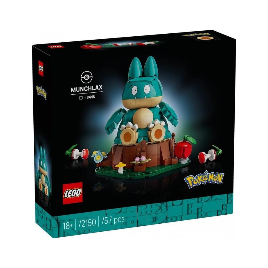 Lego 72150 pokémon mampfaxo 72150