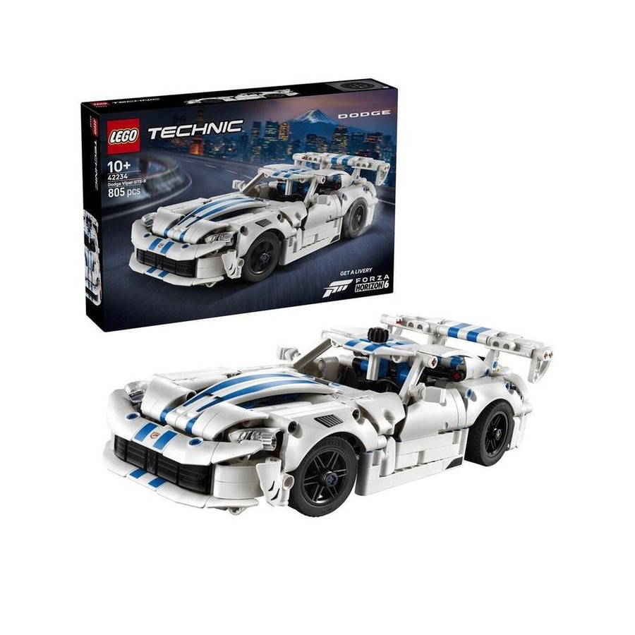 Lego 42234 technic dodge viper gts-r sportwagen 42234