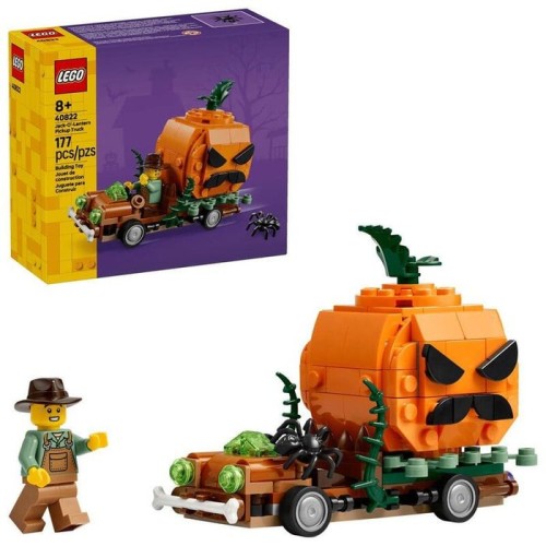 Lego 40822 pickup mit halloweenkürbis 40822
