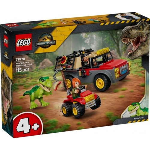 Lego 77978 jurassic world transporter para den jungen t.rex 77978