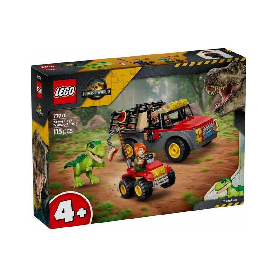 Lego 77978 jurassic world transporter para den jungen t.rex 77978