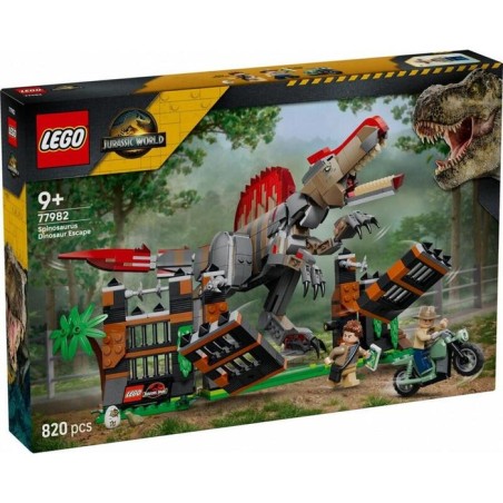Lego 77982 jurassic world flucht des spinosaurus 77982