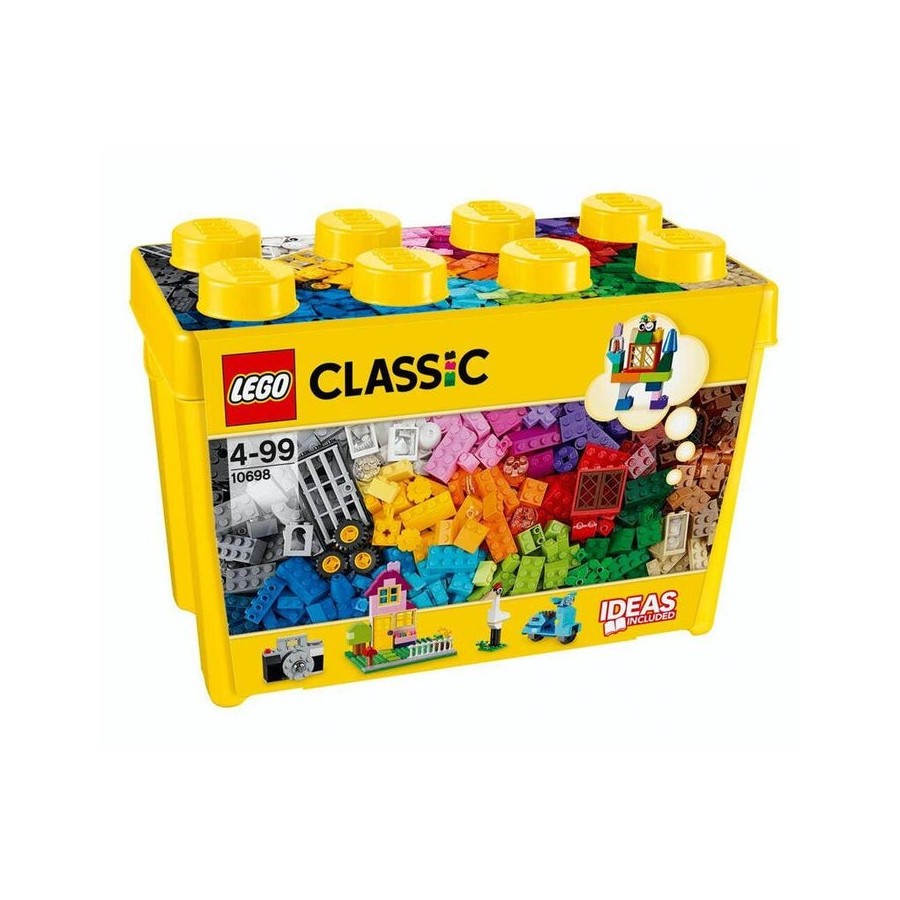 Lego classic 10698 deluxe creative brick box - 790 piezas
