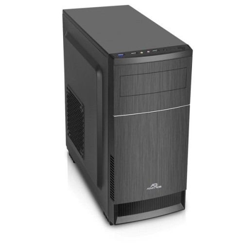 Caja minitorre micro atx advance impulse (negro) con fuente de alimentación 350w