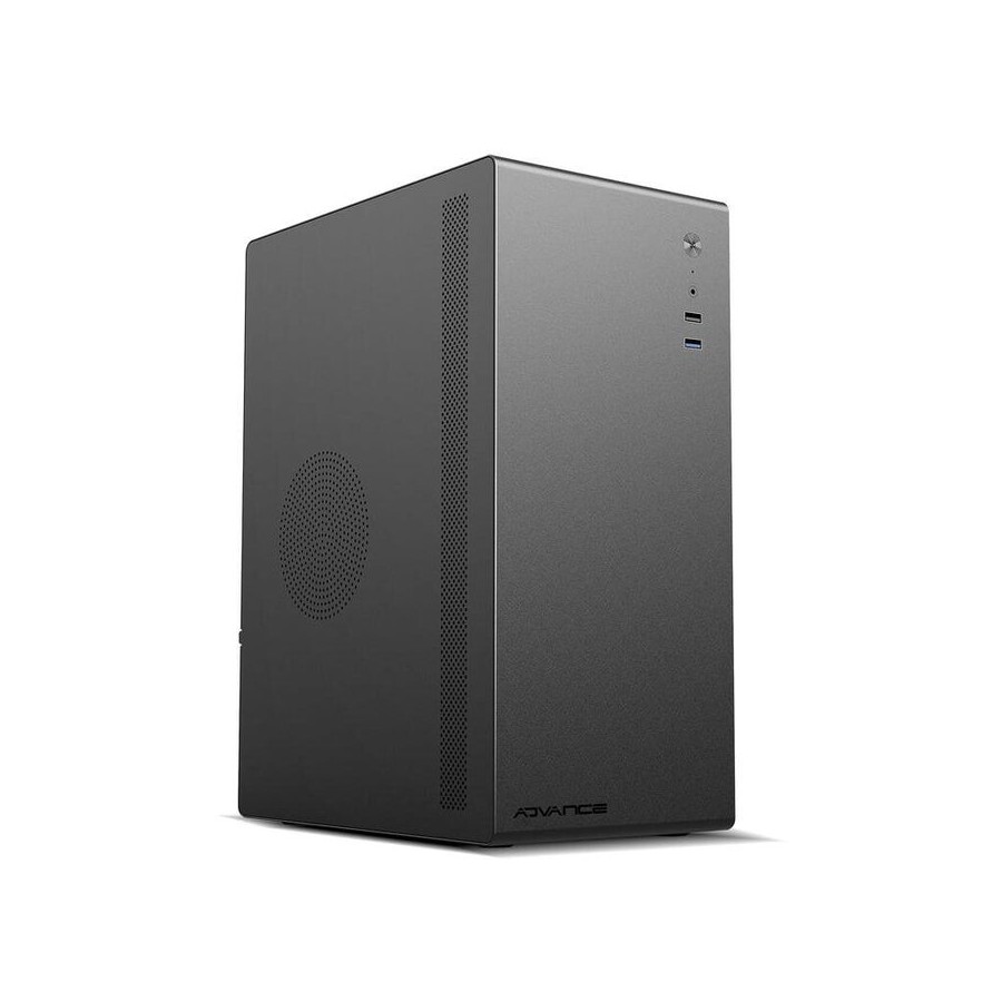 Caja minitorre micro atx advance optima (negro) + fuente de alimentación 350w