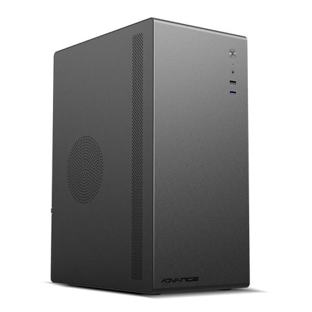 Caja minitorre micro atx advance optima (negro) + fuente de alimentación 350w
