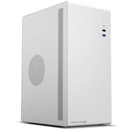 Caja minitorre micro atx advance optima (blanco)
