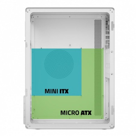 Caja minitorre micro atx advance optima (blanco)