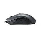 Ratón con cable gamer asus rog strix impact rgb (negro)