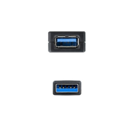 Nanocable cable prolongador con amplificador usb-a 3.0 macho a usb-a hembra 5m