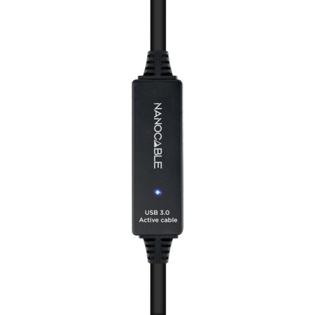 Nanocable cable prolongador con amplificador usb-a 3.0 macho a usb-a hembra 10m