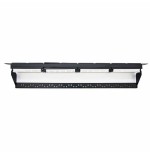 Nanocable patch panel 24 puertos rj45 cat.6 utp 19" 1u dual idc - negro