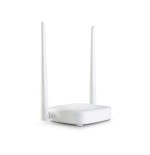 Router inalambrico tenda n301 802.11b/g/n 300mbps 2.4ghz 1xwan 3xlan 2x5dbi antenas boton wps easy setup blanco n301