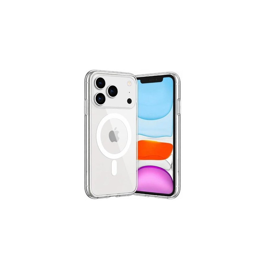 Funda flexible reforzada drop-test 3m compatible magsafe *garantía de por vida* para iphone 17 pro max - jaym®