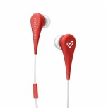 Energy auricular earphones style 1+ in-ear flat cable microfono red 446001