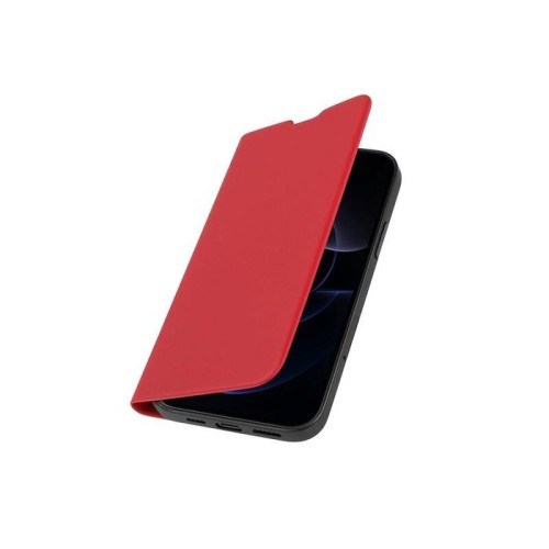 Funda tipo libro con soporte soft touch rojo compatible samsung galaxy a37 5g - jaym®