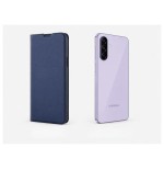 Funda tipo libro con soporte soft touch azul compatible samsung galaxy a27 5g - jaym®